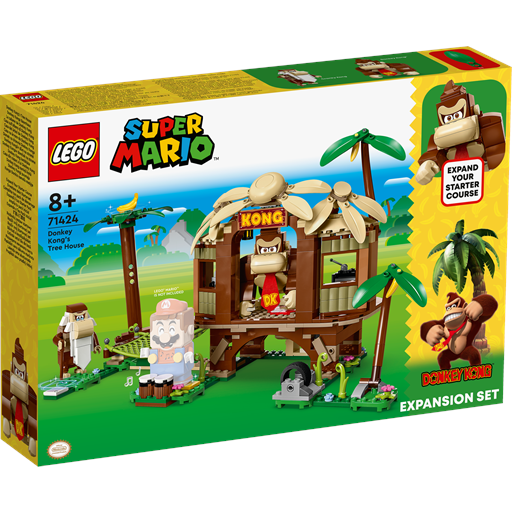 LEGO Super Mario Donkey Kongs Trætophus – Udvidelsessæt - 71424