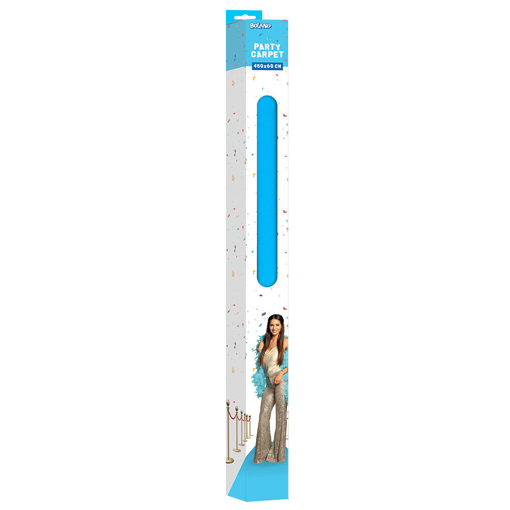 Lichtblauwe Loper 60cm 4,5m