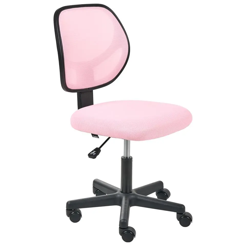 JOYFUL - Bureaustoel - Pastelroze - Mesh