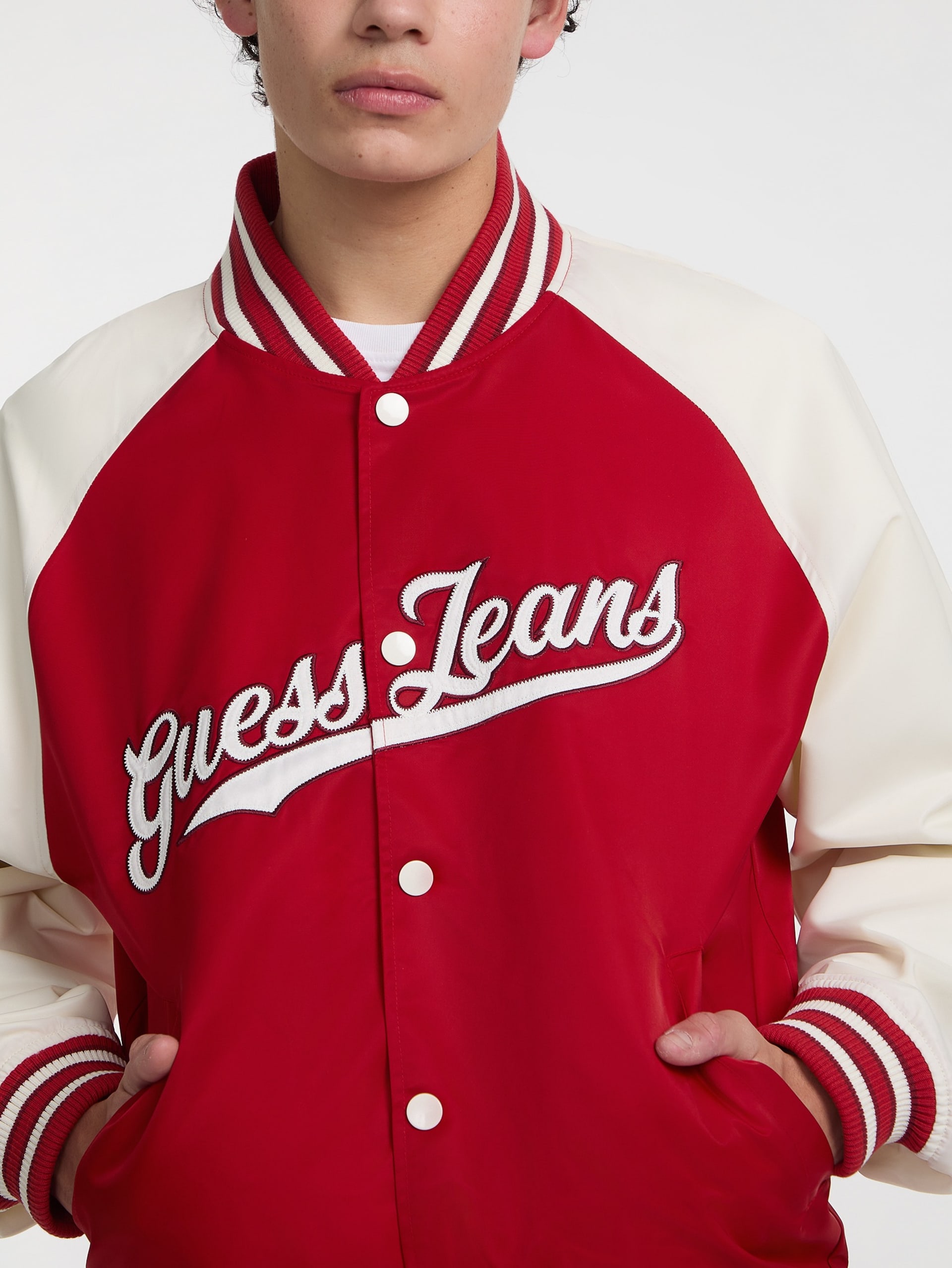 Jaqueta Varsity Raglan