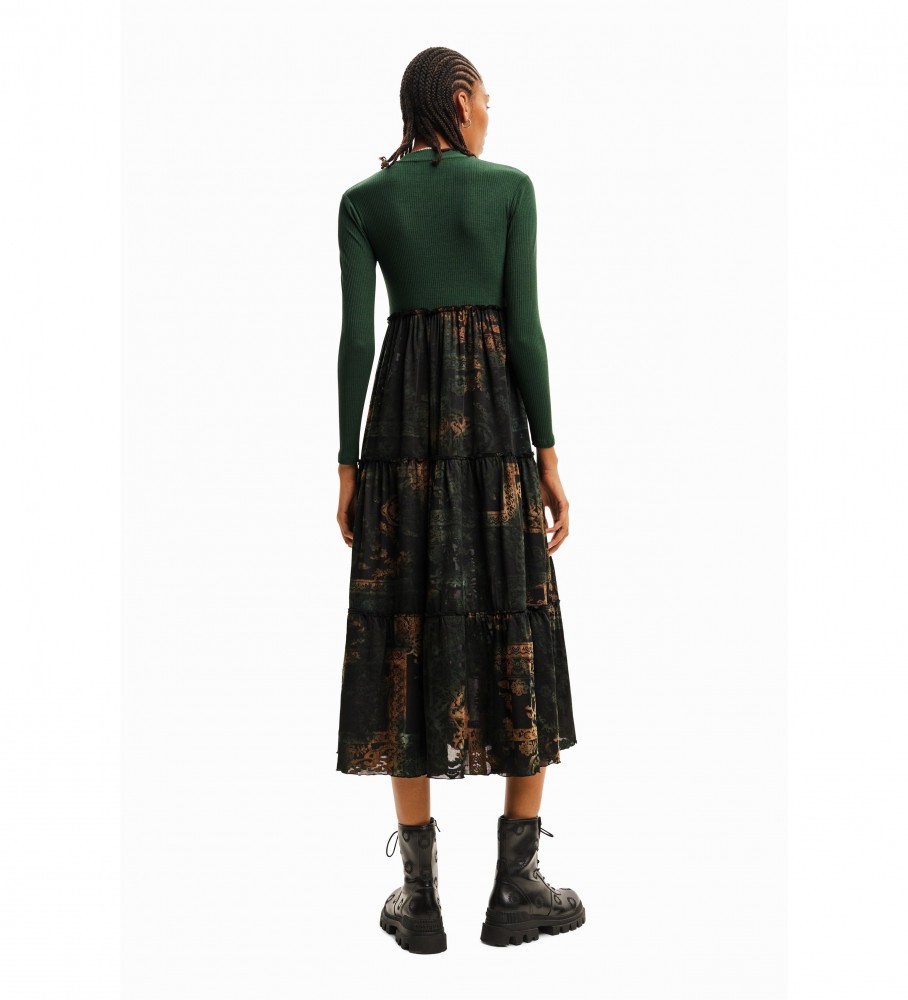 Vestido verde Lena da Desigual
