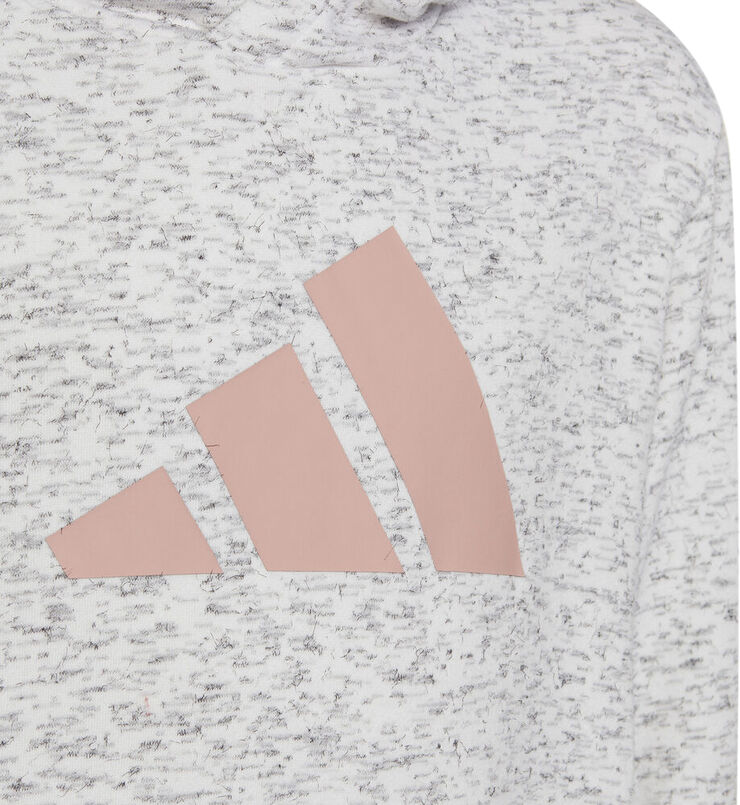 adidas Future Icons 3-Stripes hættetrøje Grå