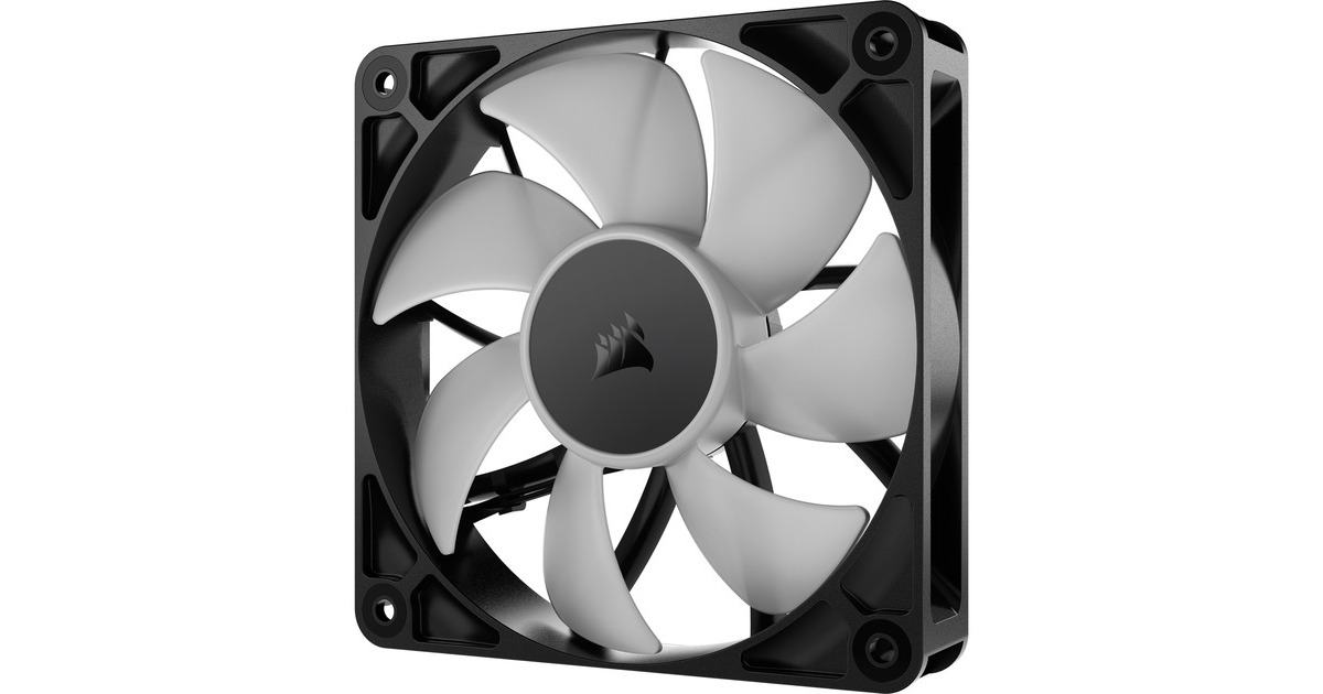 CorsairRS120 ARGB case fan  (Zwart, 120 x 120 x 25 mm, PWM)