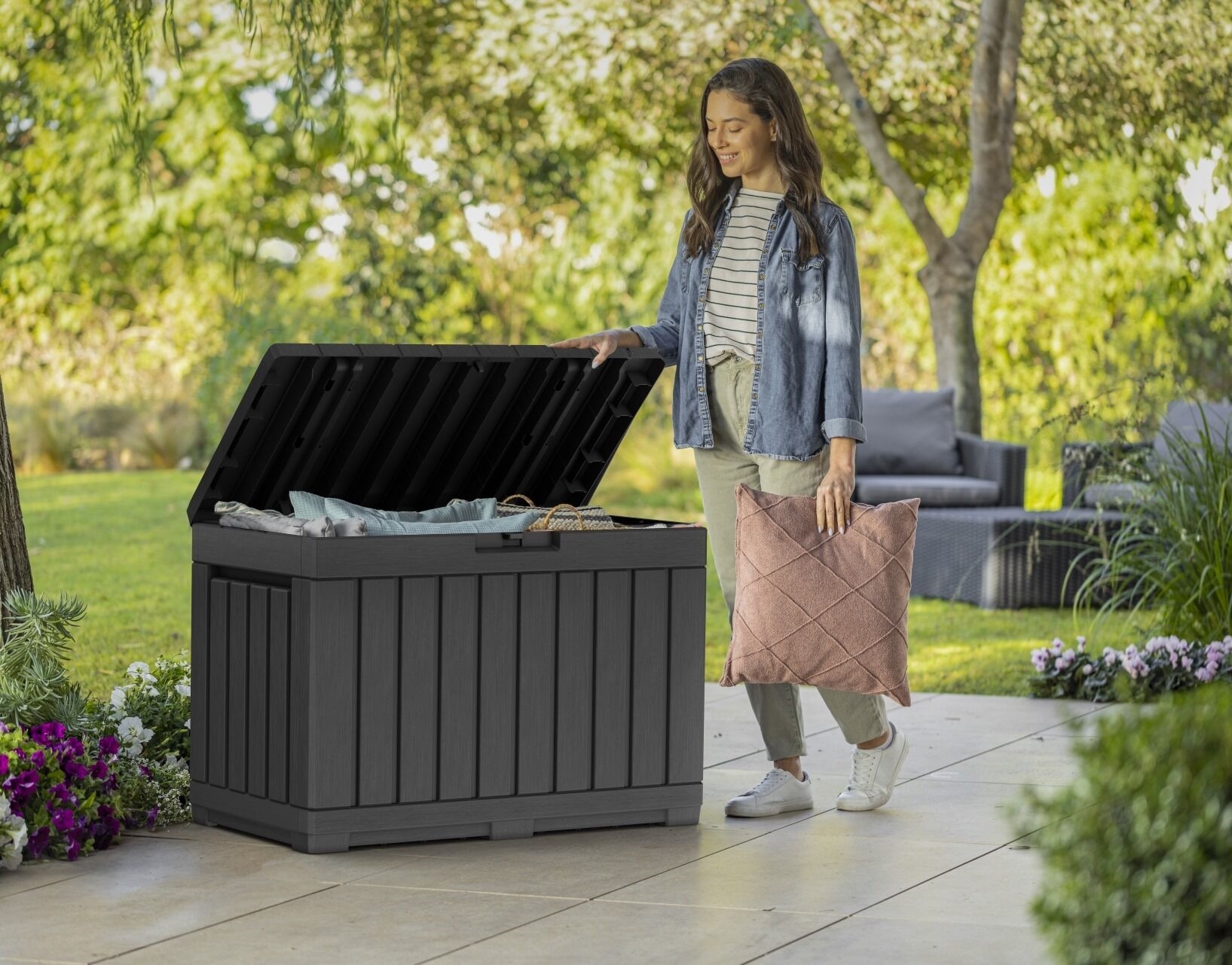 Keter Kentwood opbergbox - 190 liter