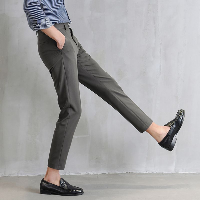 GRAYCIOUS - Cropped rechte broek