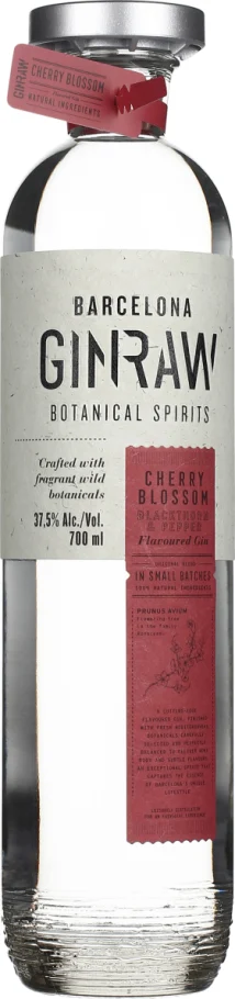 GINRAW CHERRY BLOSSOM GIN 70CL