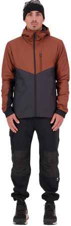ARETE MERINO Herren-Loftjacke  dark copperback  S