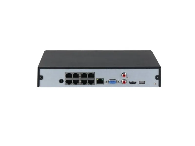 Dahua Lite NVR4-4KS3 Series - NVR - 8 kanaler - netværket - PoE - rackversion