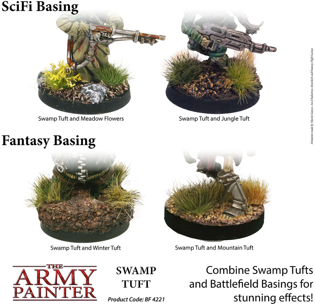 The Army Painter  Swamp Tuft    Sumpfige Atmosphäre für deine Miniaturwelt
