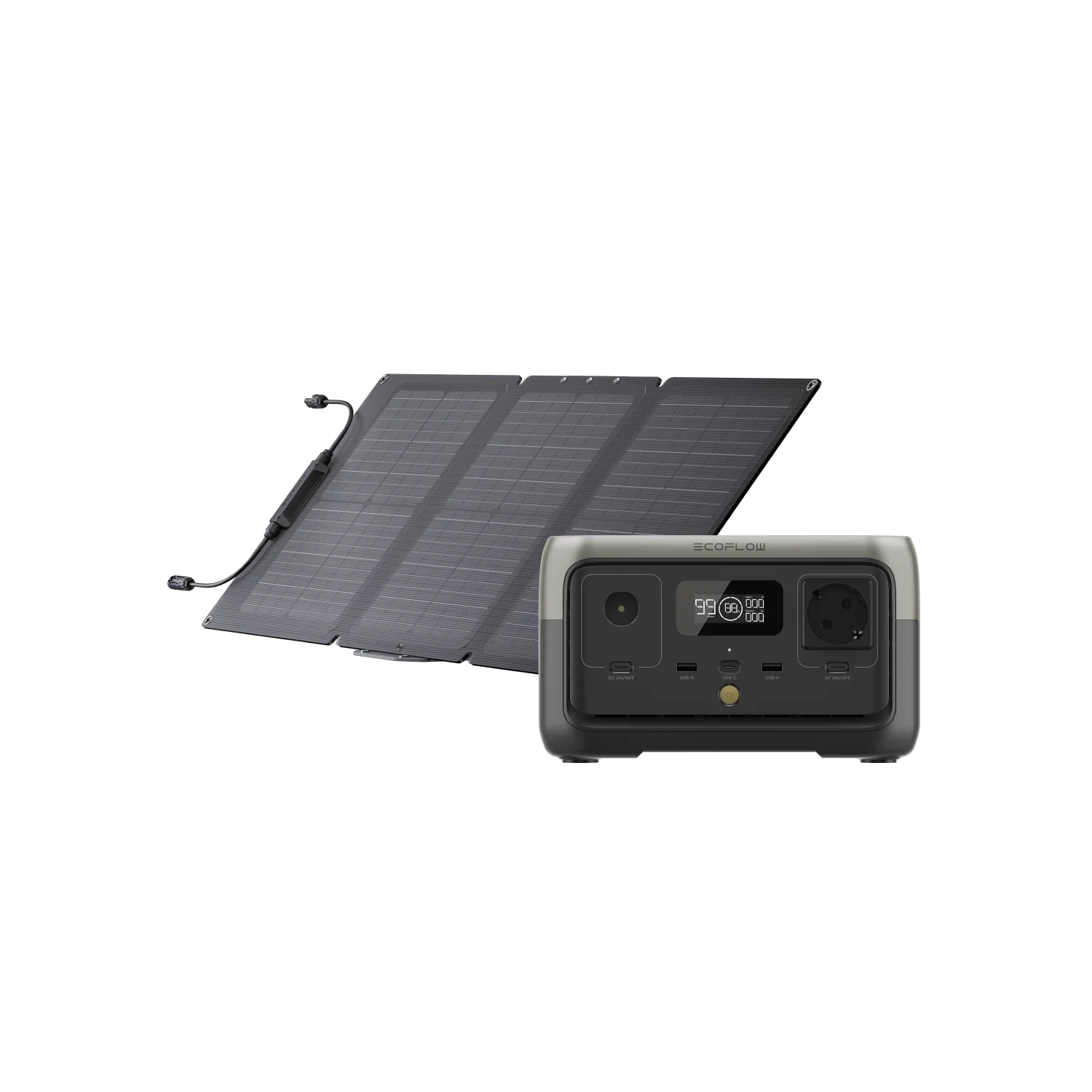 EcoFlow RIVER 2 Solargenerator (PV60W)