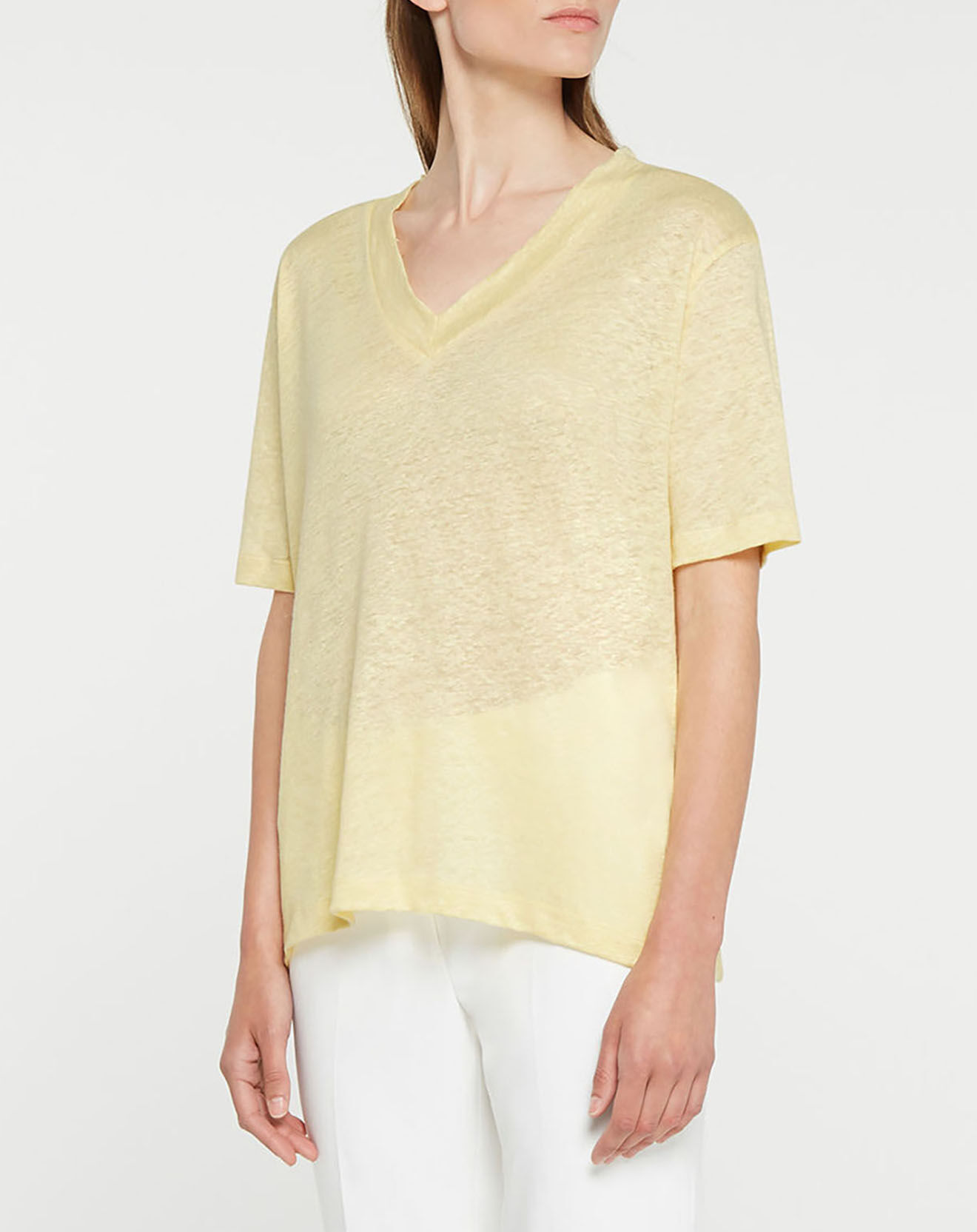 Jodhpur T-Shirt 100% Lin Matari jaune