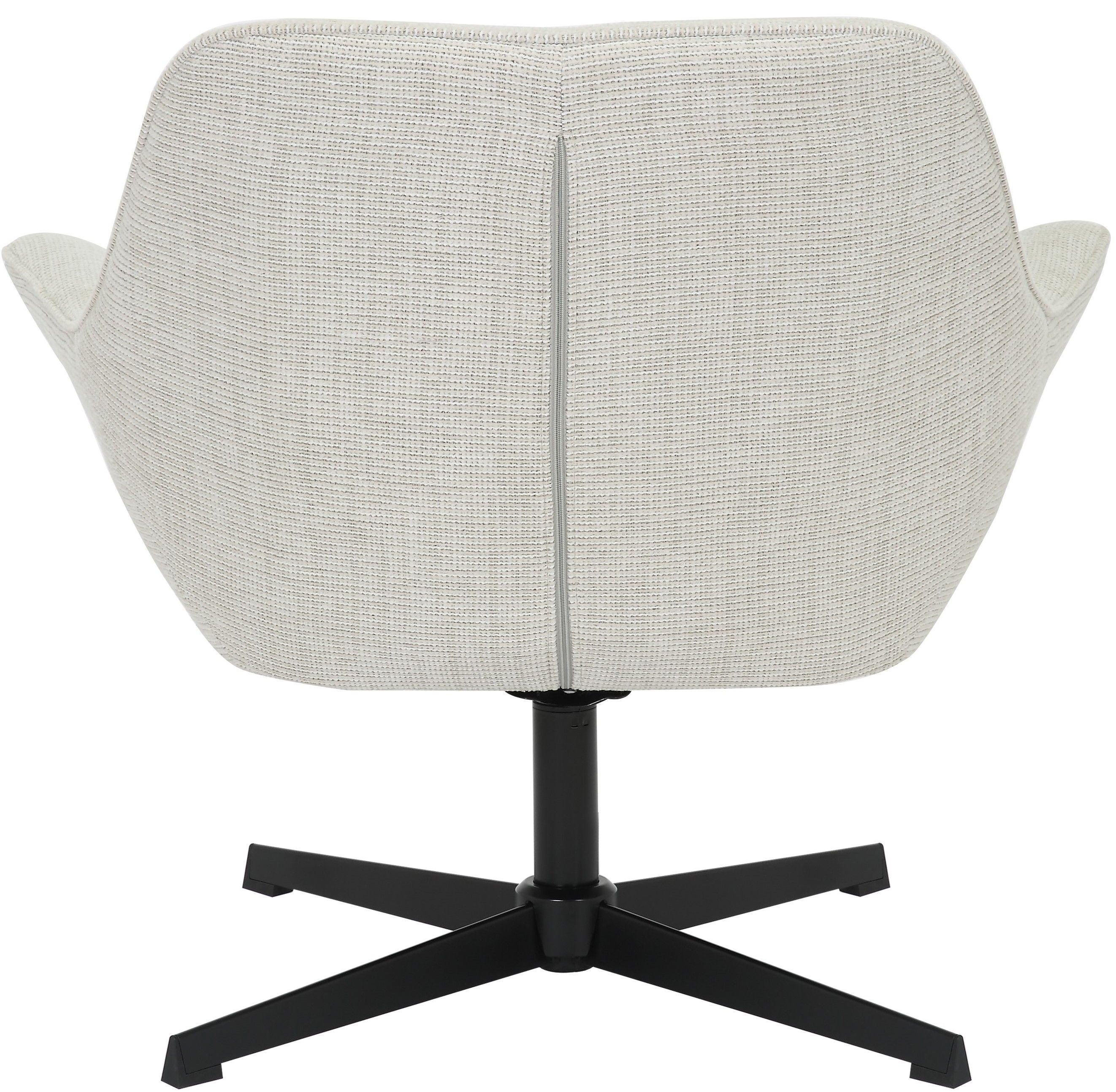 Draaifauteuil Greige Daphne B84 x D52 x H77 cm