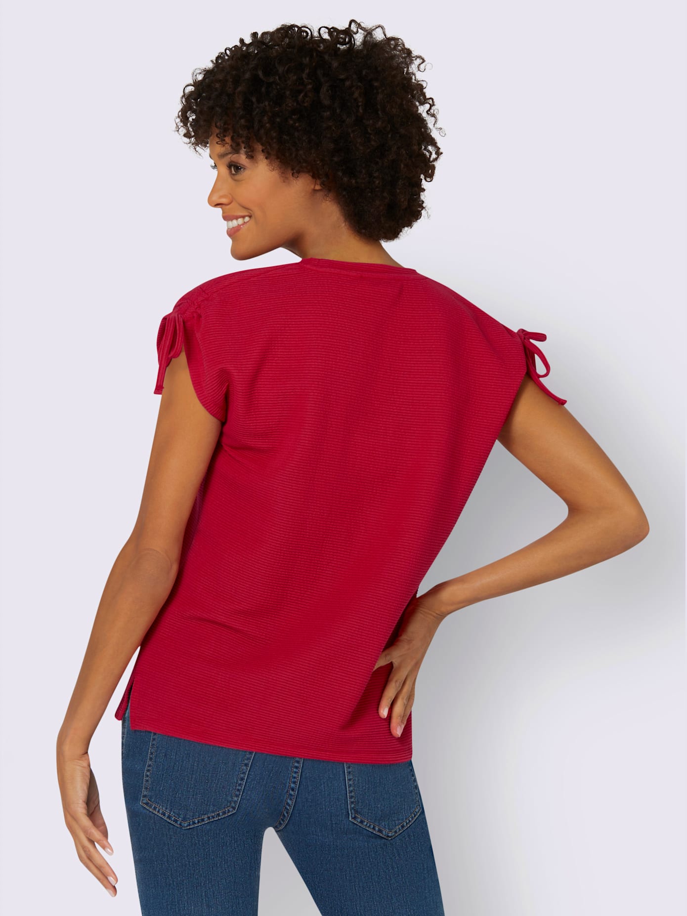 T-shirt tombé fluide