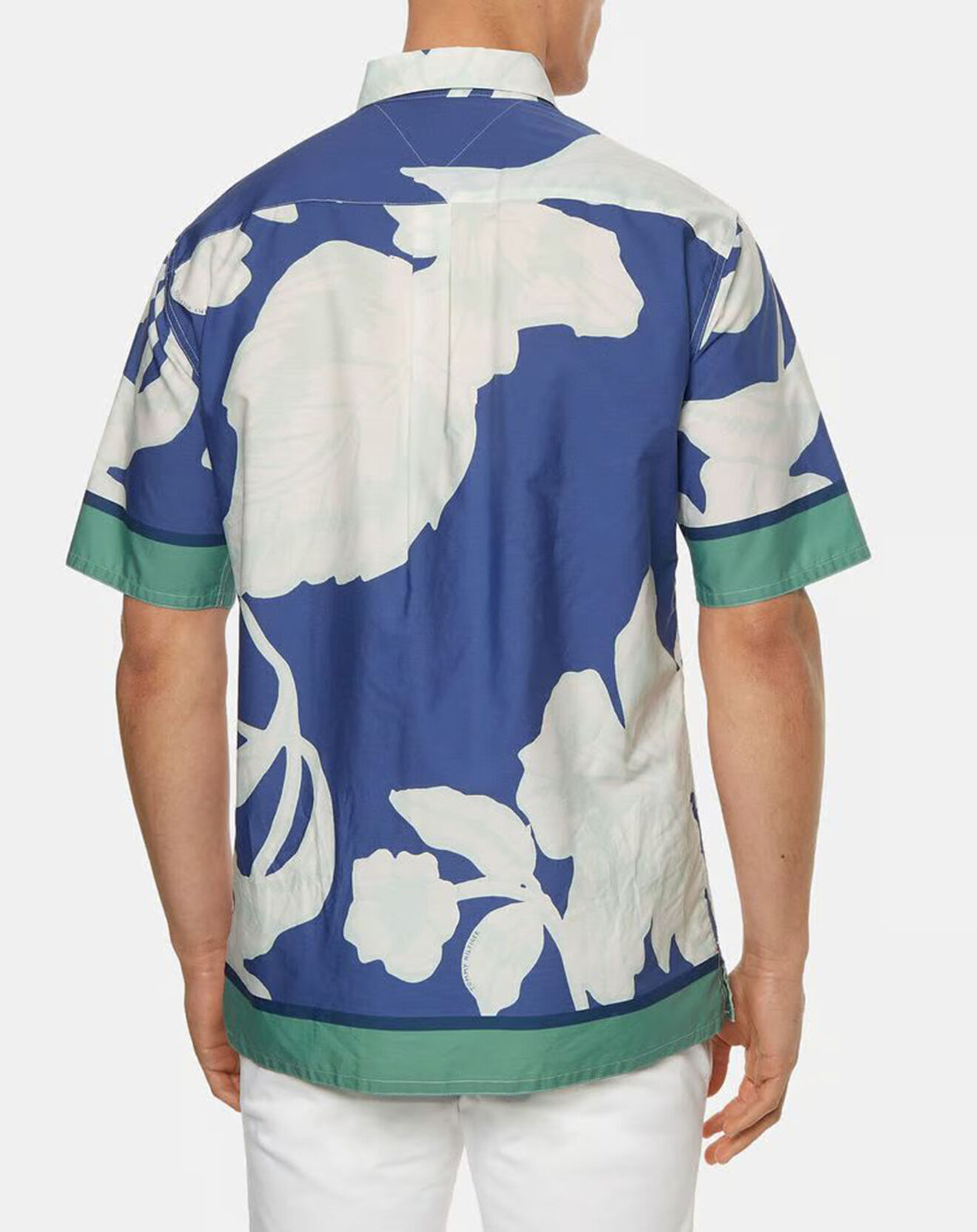 Tommy Hilfiger Chemisette droite Hawaïenne bleu/vert/blanc