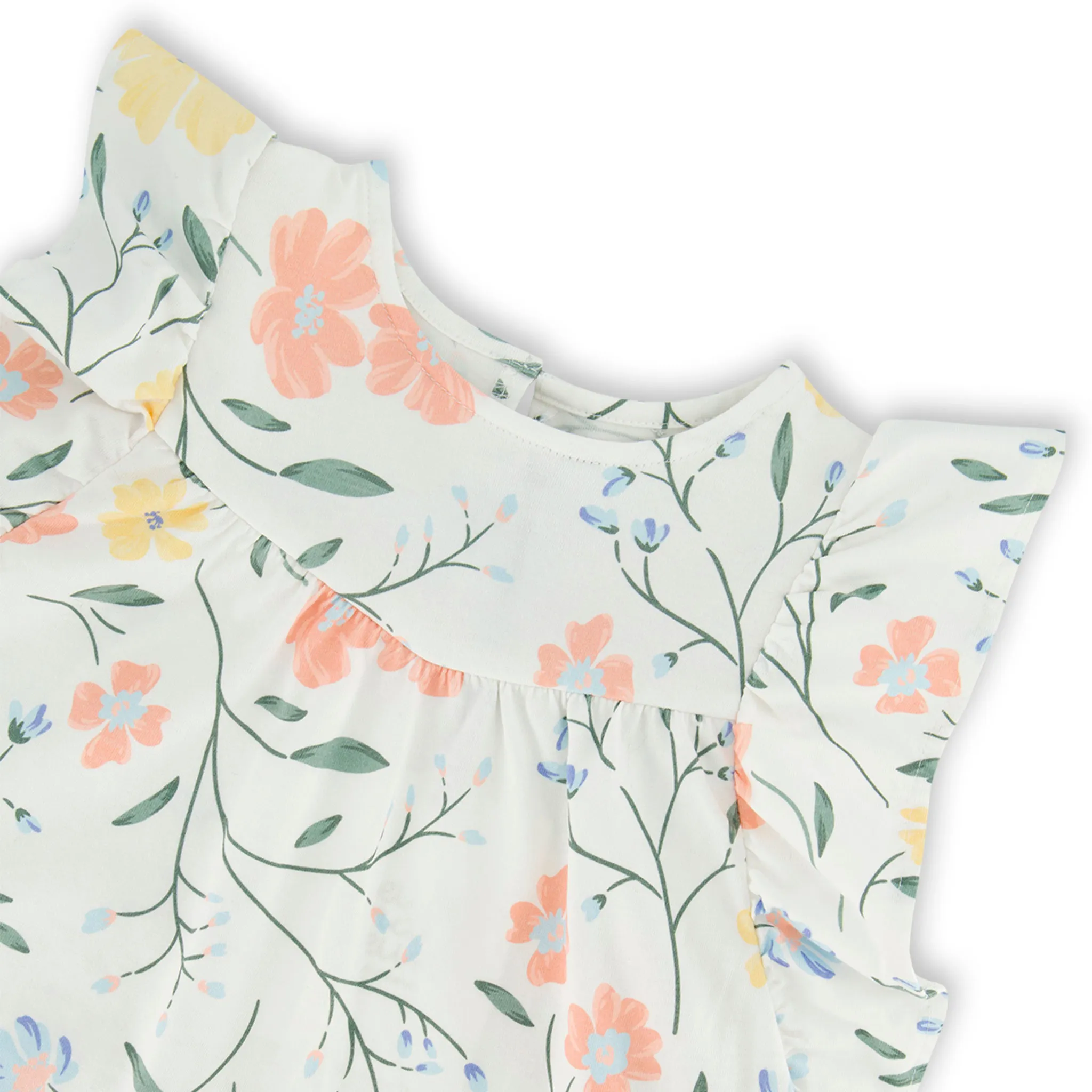 Deux par Deux Blouse Volant Romantique 3-6ans