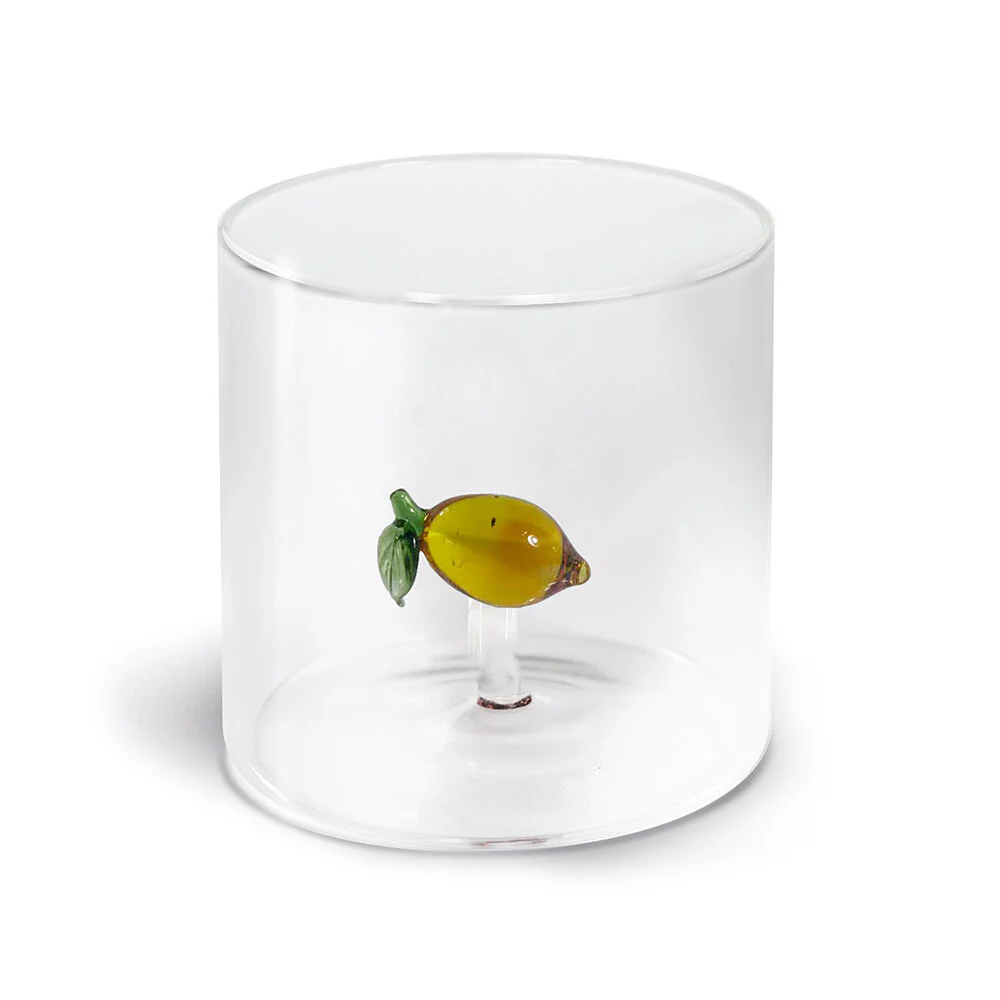 WD lifestyle  Borosilicate Glas, Lemon - 250 ml.
