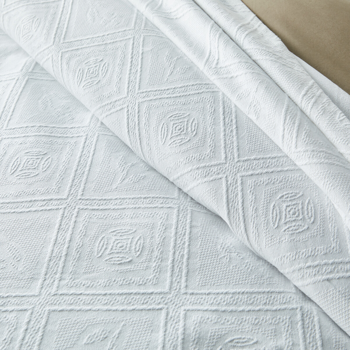 LA REDOUTE INTERIEURS<br>Colcha de algodão jacquard, Indo