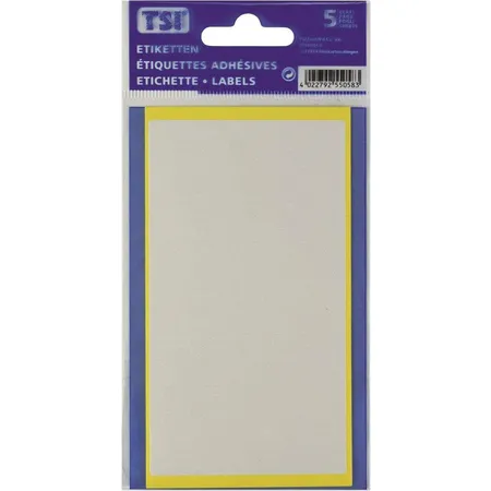 TSI Etiketten 133 x 75 mm, 50 Stück