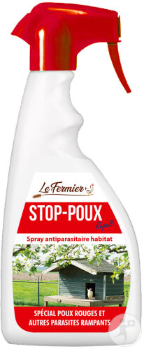 Agecom Le Fermier Stop Poux Pour Volaille Flacon 500ml