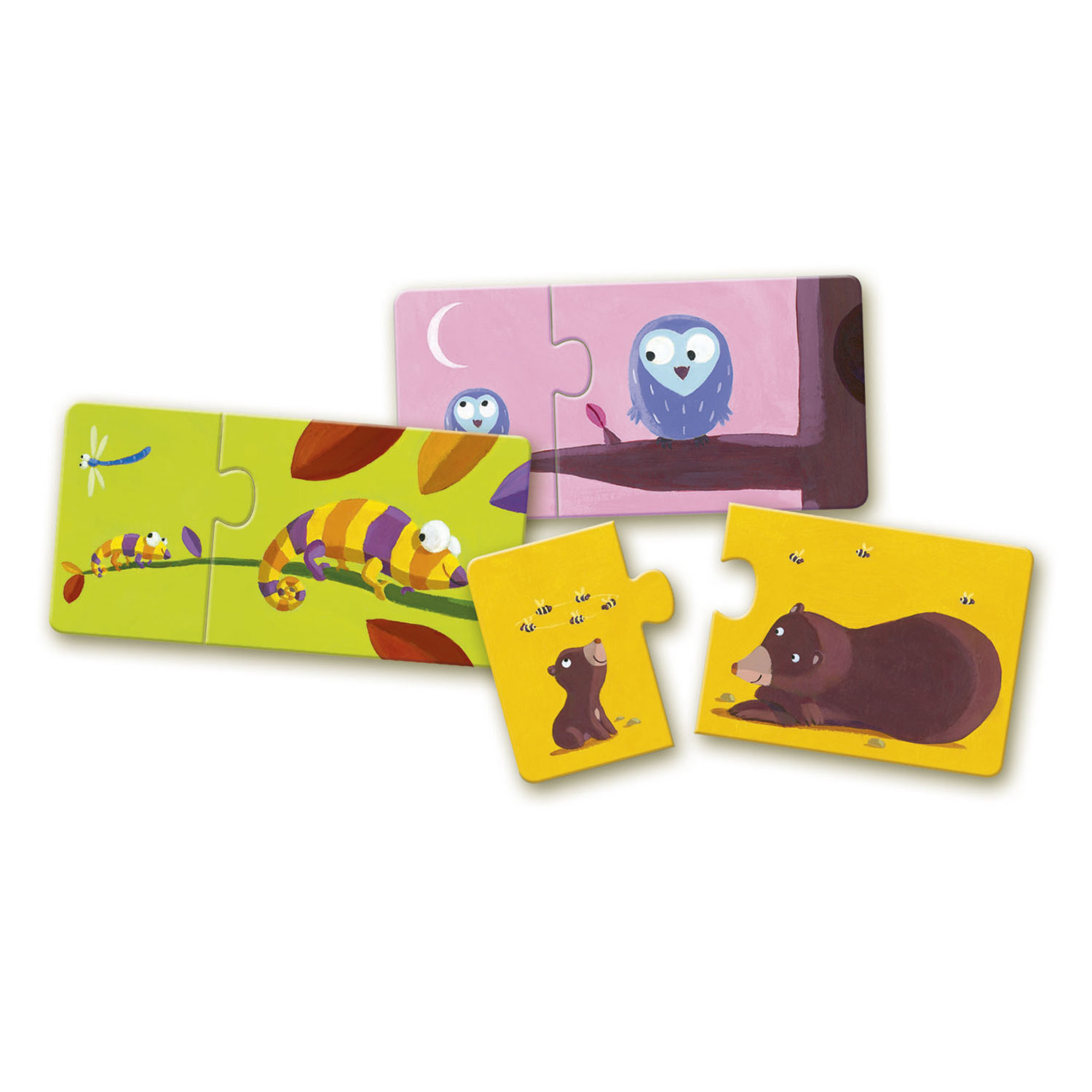 Djeco Legpuzzel Duo Mama en Baby, 24st.