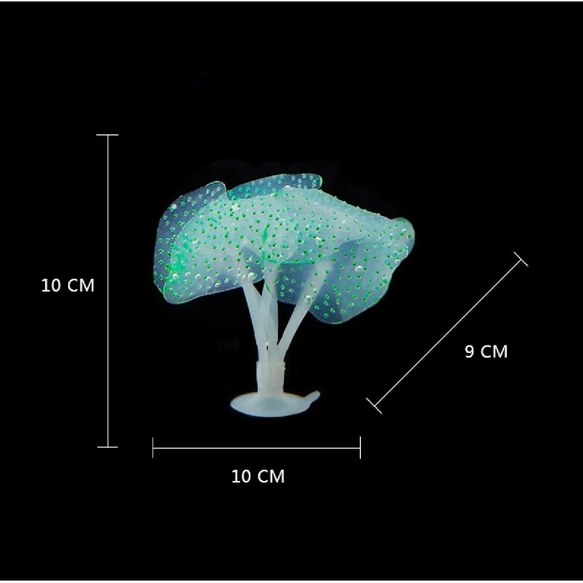 Wewoo Décor Aquarium Méduses Fluorescentes