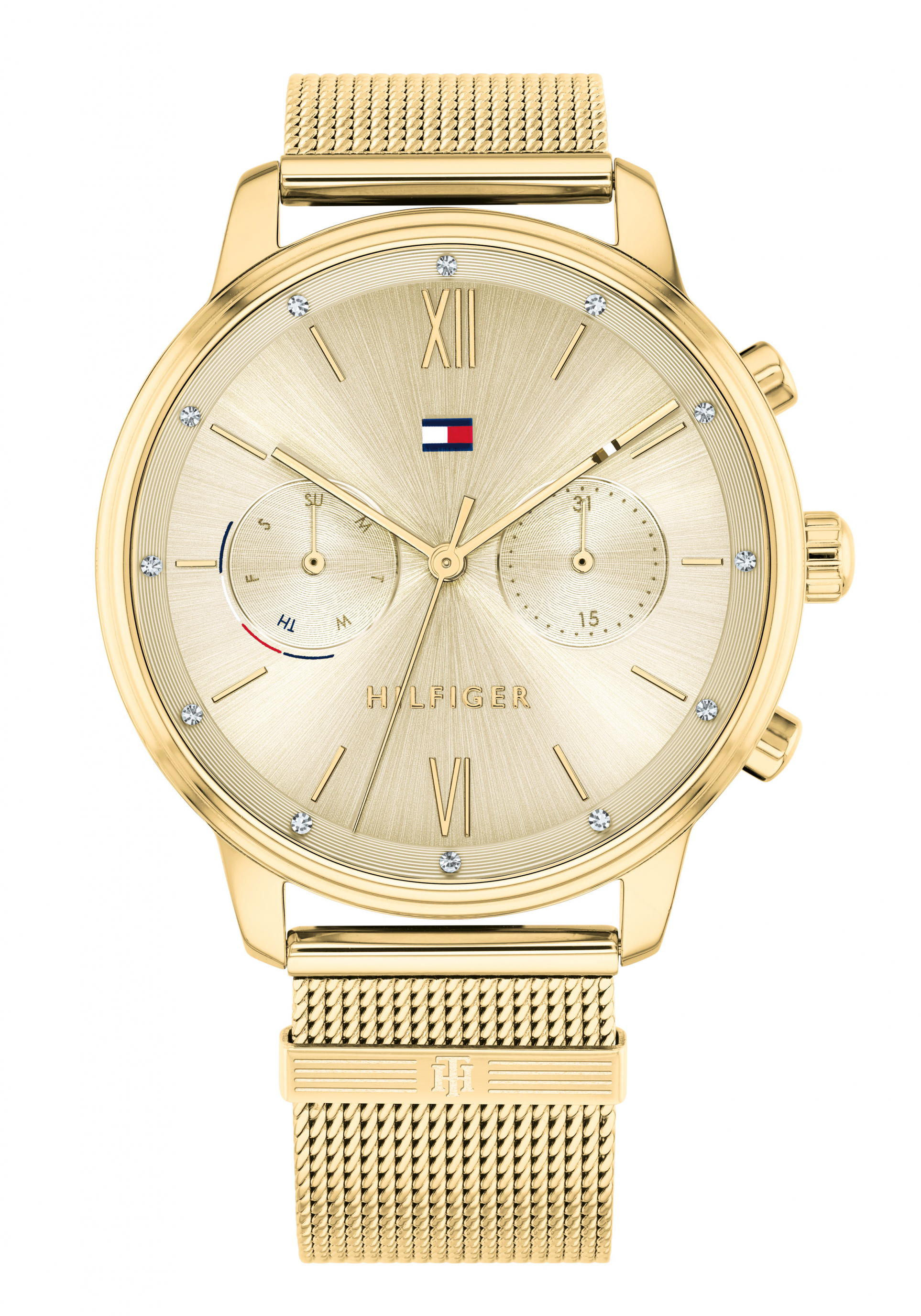 Tommy Hilfiger Blake Casual Damenuhr Gold 1782302