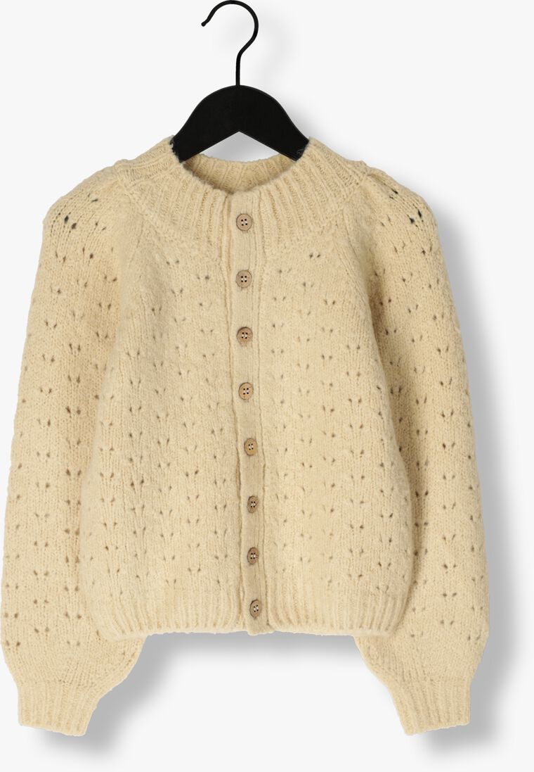 RYLEE + CRU beige rylee + cru vest tulip cardigan