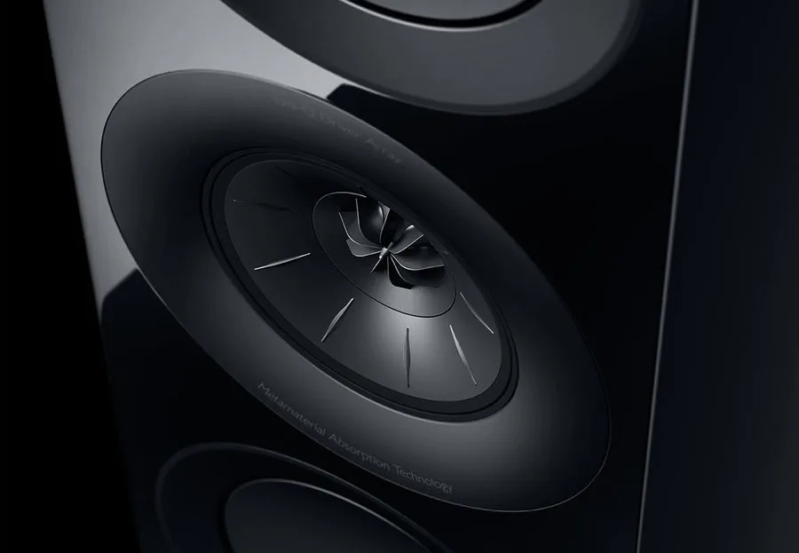 KEF R11 Meta Noir laqué (la paire) Enceintes colonne