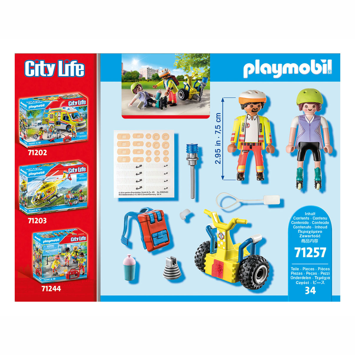 Playmobil Starterpack Rescue met Segway - 71257