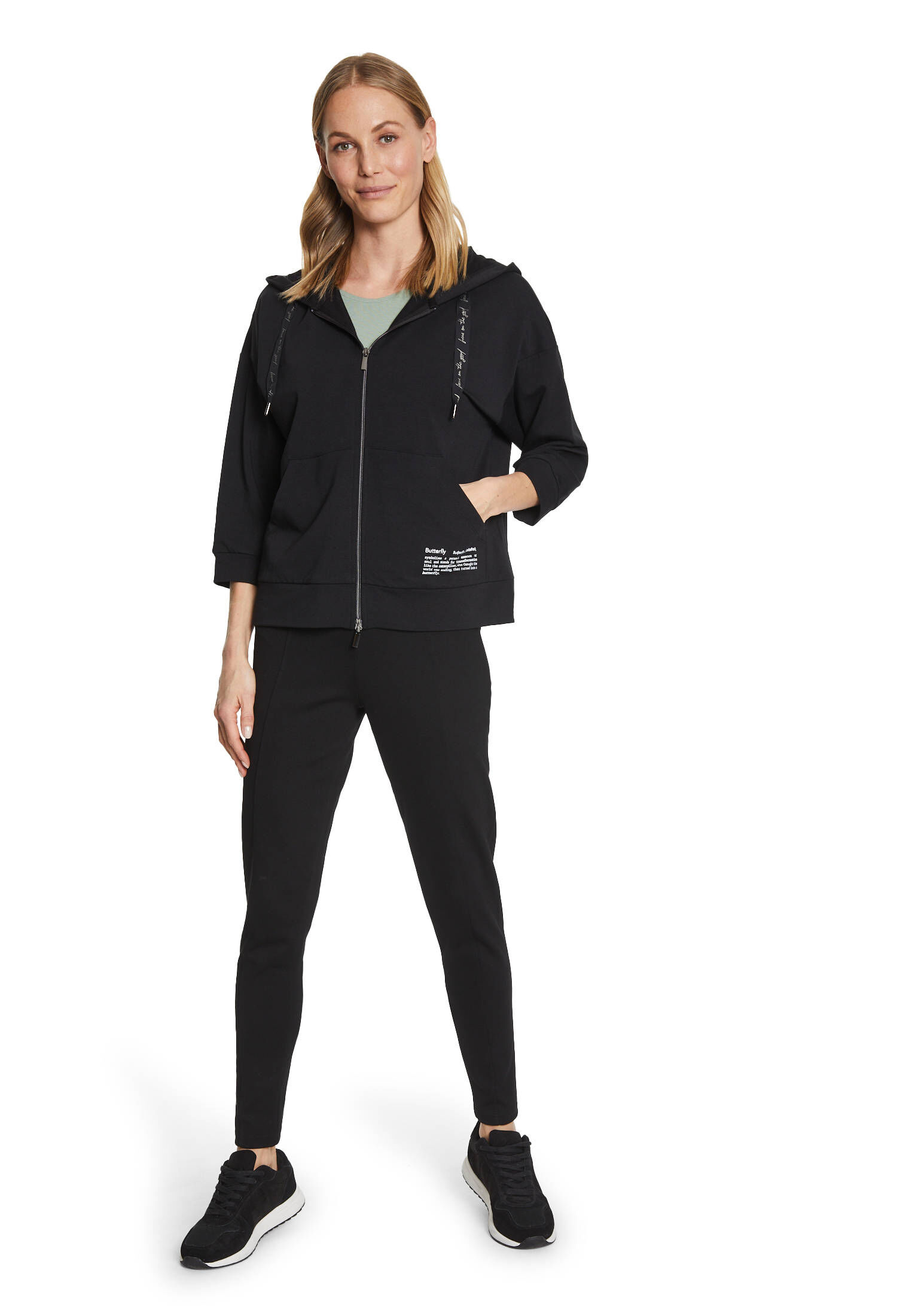Betty Barclay| Damen Sweatjacke mit Kapuze