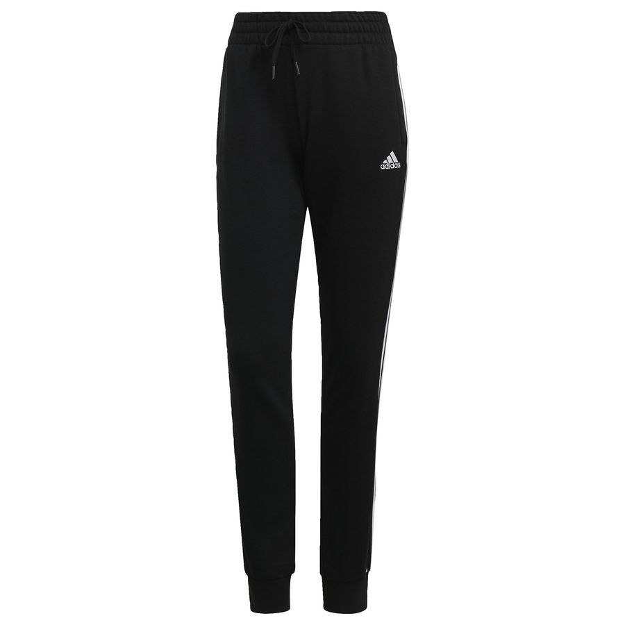 adidas Essentials 3-Stripes French Terry Bas de Survêtement - Noir/Blanc Femme