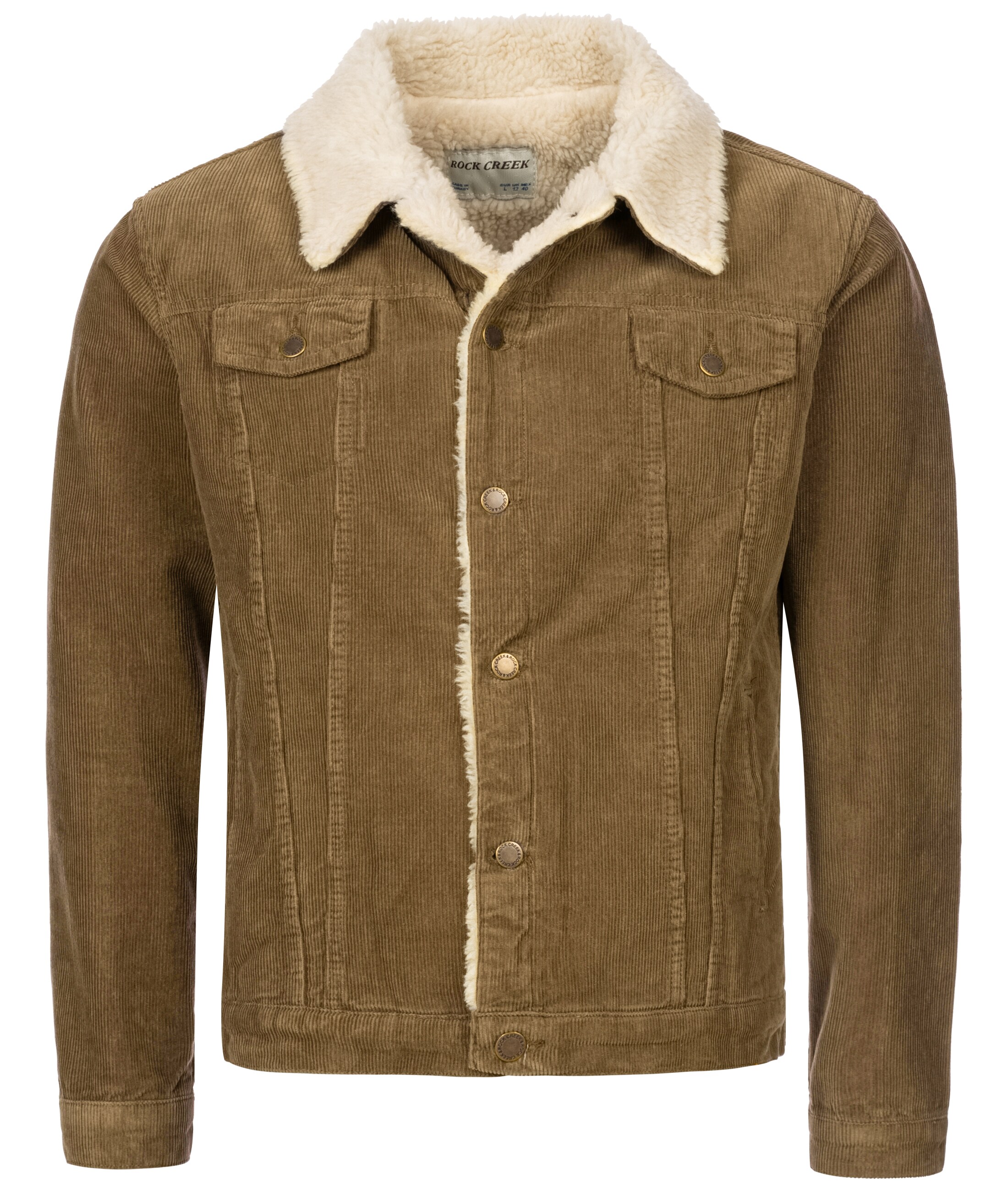 Rock Creek Winterjacke Cordjacke