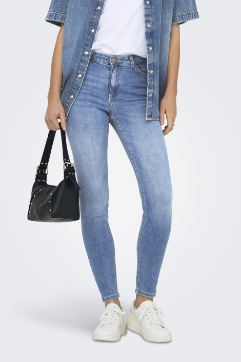 Jacqueline de Yong blauwe dames jeans