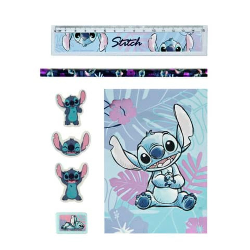 Kids Licensing - Penalhus med Notesblok - Lilo & Stitch