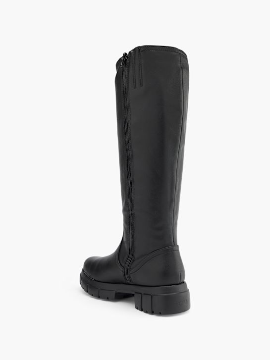 ESPRIT Hoher Stiefel Schwarz