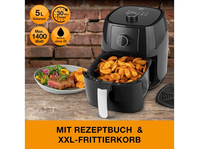 Kochwerk Heissluft-Fritteuse 5 l Heissluft-Fritteuse