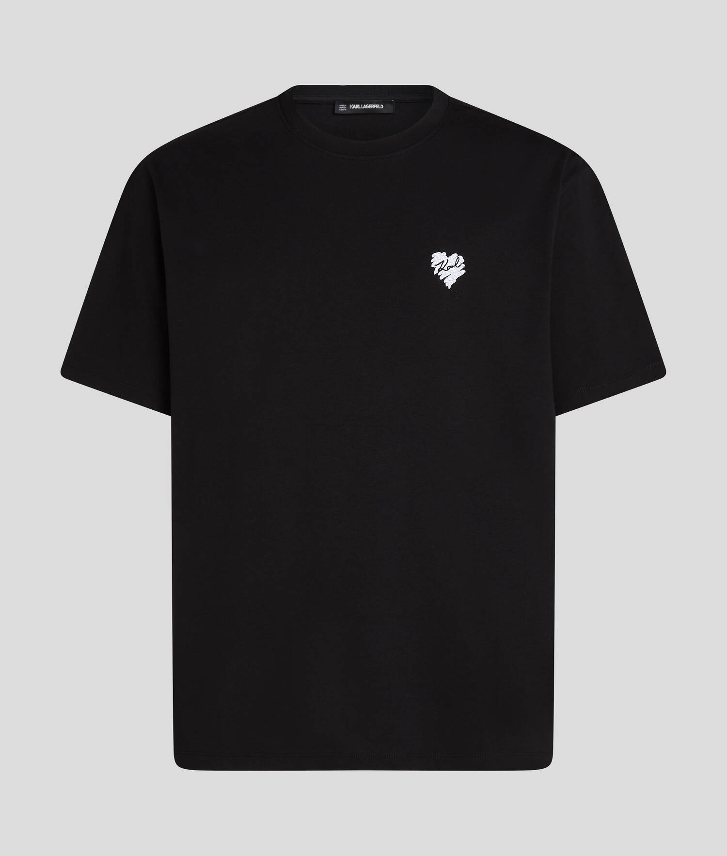 T-SHIRT K/HEART - Noir