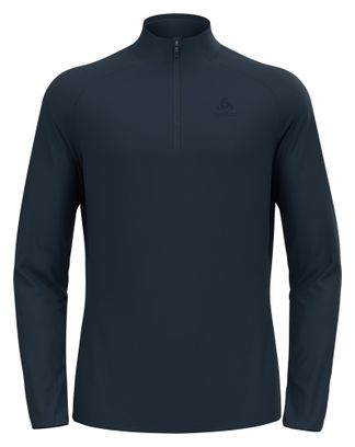 Pull Homme Odlo Essentials Light 1/2 Zip Bleu Foncé