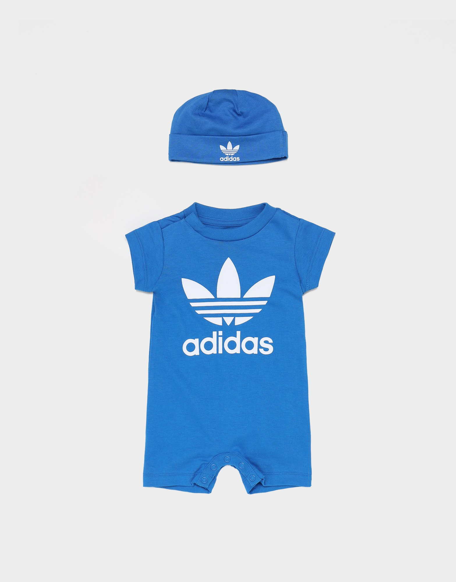 adidas Originals Jumpsuit and Beanie Gift Set Infant