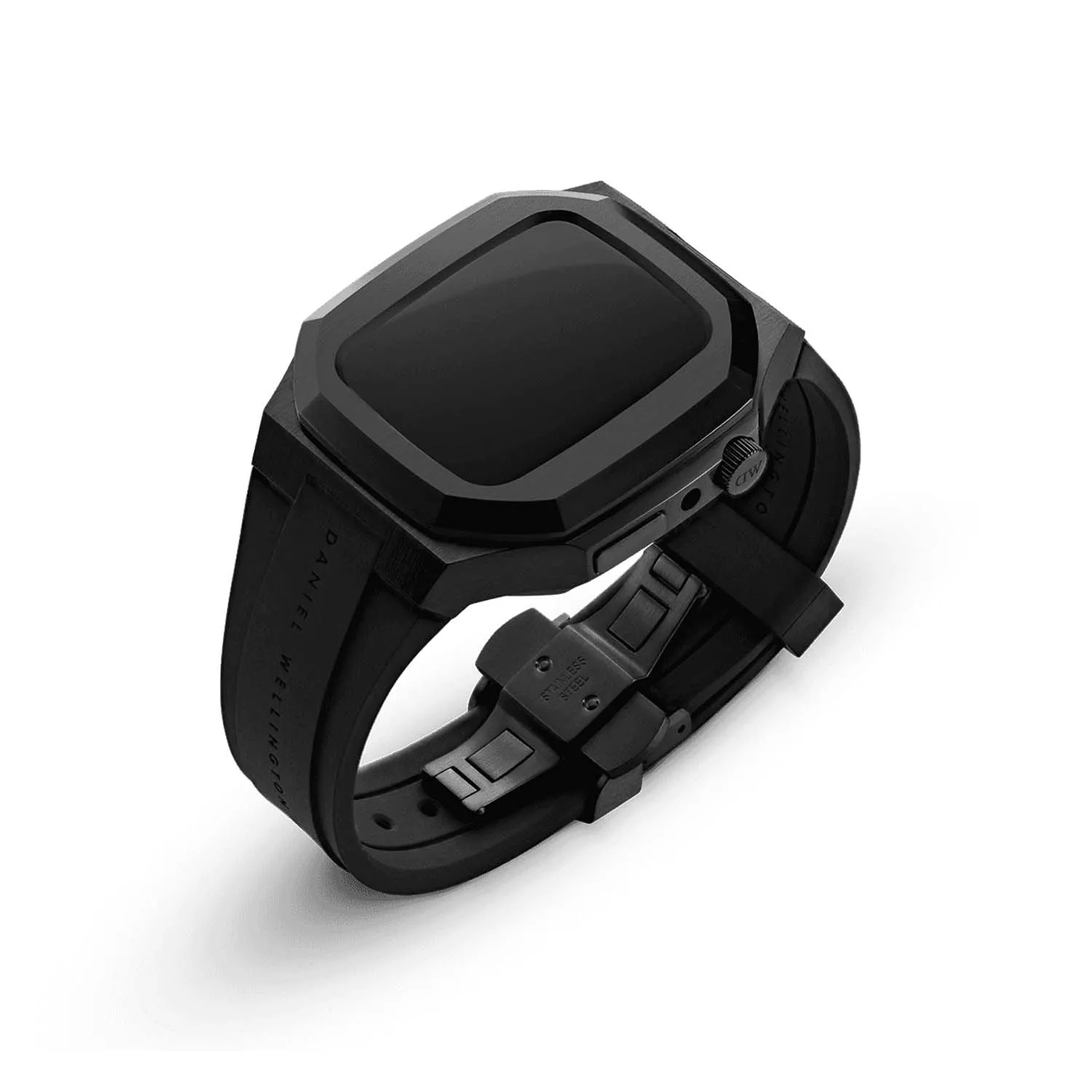 Daniel Wellington Switch 40 mm black Gummirem DW01200003
