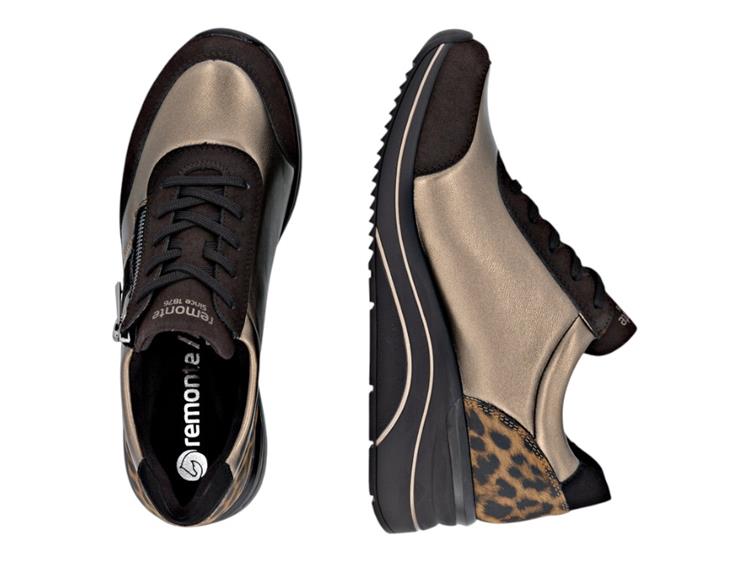 Remonte D0T09 nougat/bronze/schwarz/braun