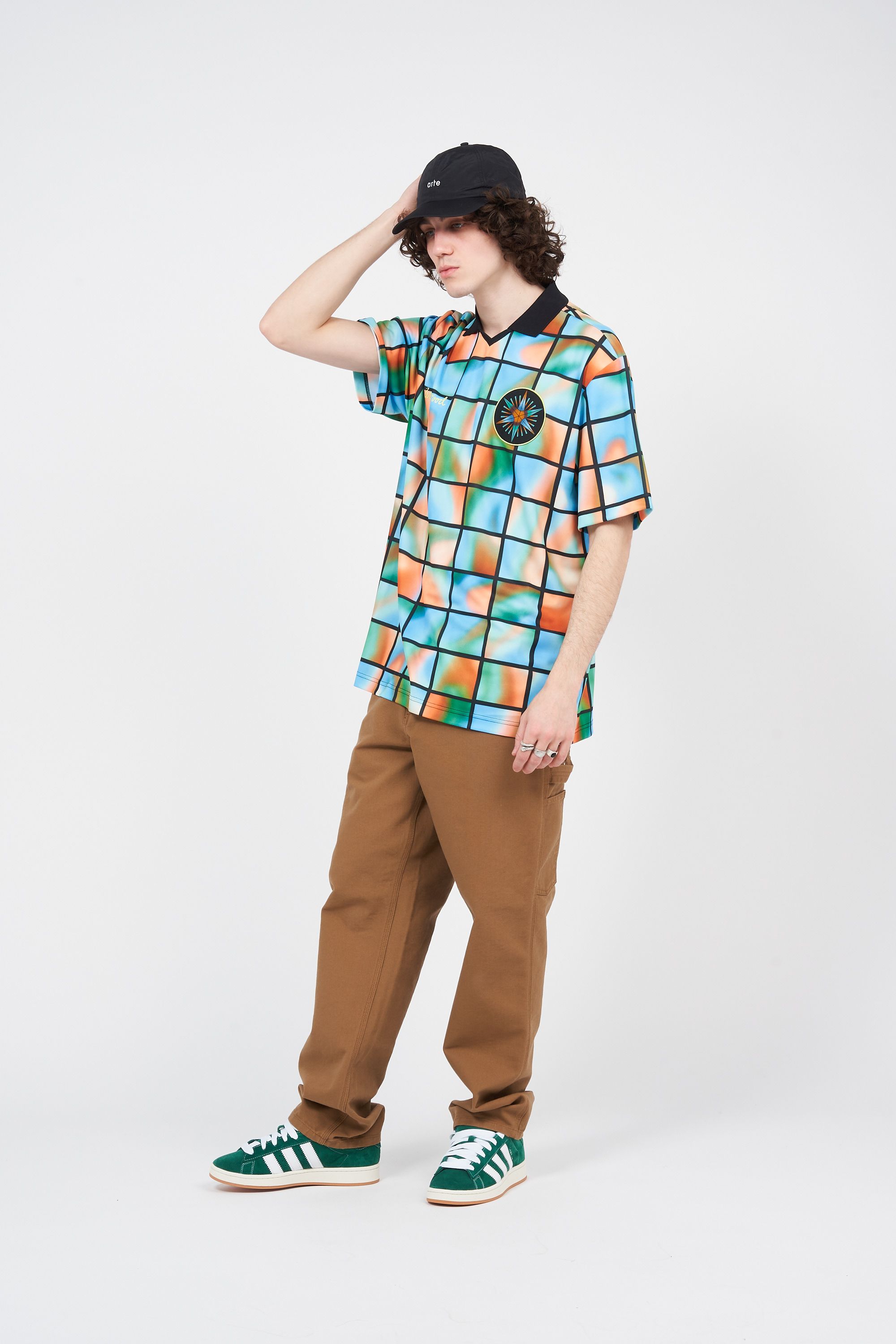 CARHARTT WIP Pantalon Single Knee Marron