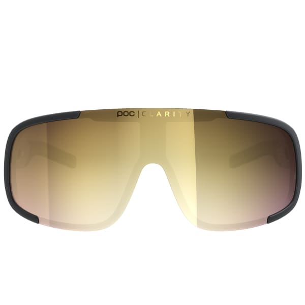 Lunette vélo POC ASPIRE URANIUM BLACK/CLARITY ROAD/PARTLY SUNNY GOLD