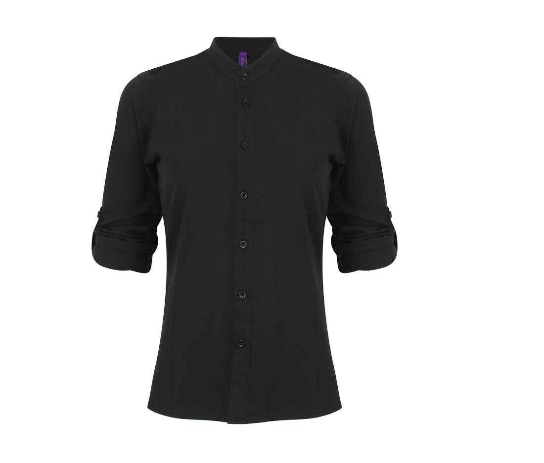 HENBURY HY593 - Chemise femme col mao