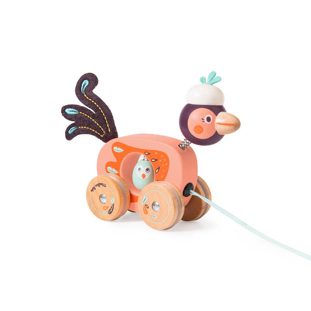 Petit oiseau à tirer Dans la jungle - MOULIN ROTY