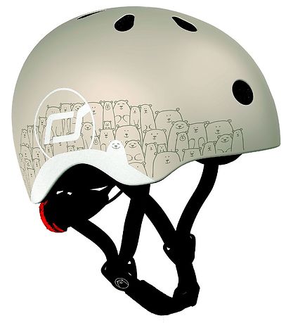 Scoot and Ride Fahrradhelm - Reflective Ash