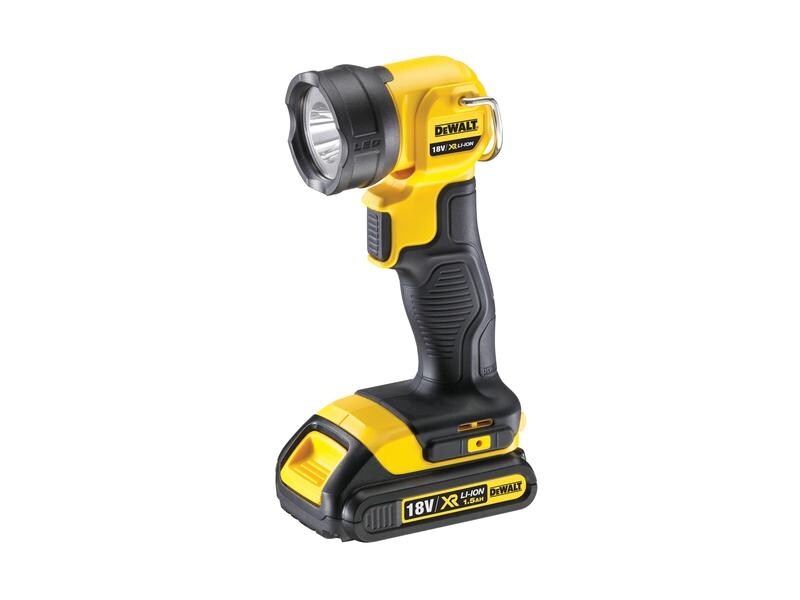 DEWALT Akku-Lampe DCL040 18 V, Solo 18 V Akku-LED-Leuchte aus der innovativen XR-Serie