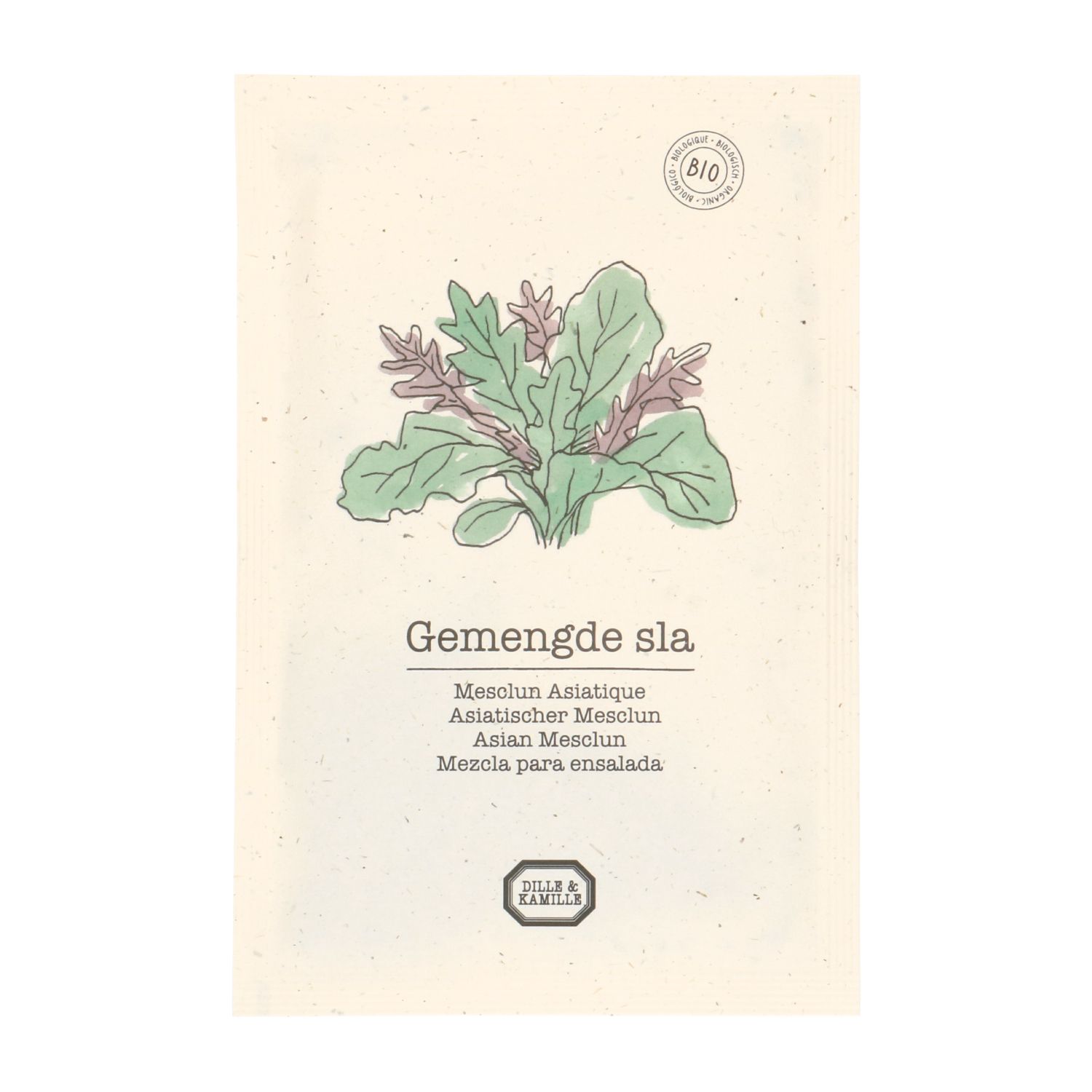 Zadenmengsel, biologisch, gemengde sla, 3 g