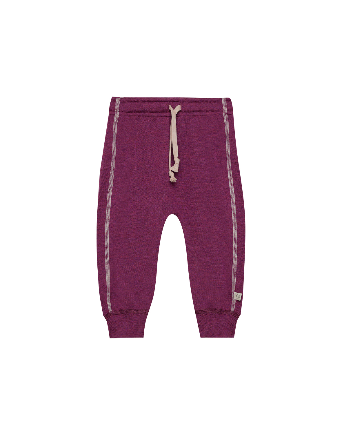 Joggingbroek van wollen terry voor baby's