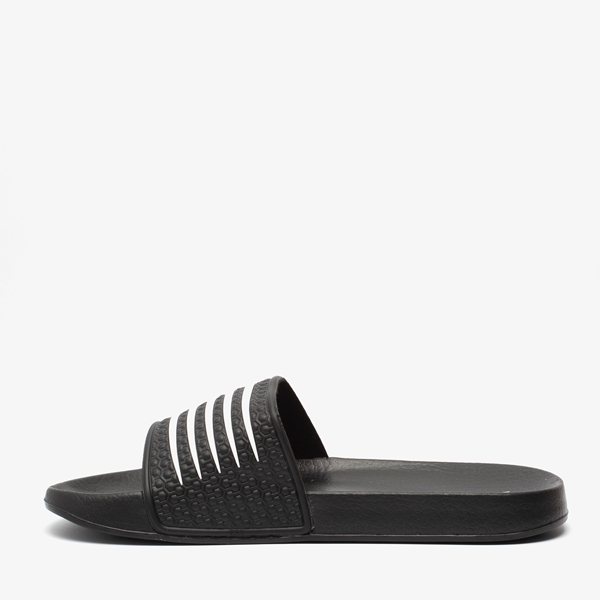 Dutchy heren badslippers zwart